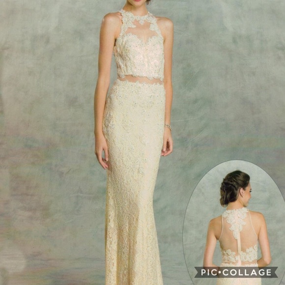 Aspeed illusion lace long dress - Picture 3 of 9